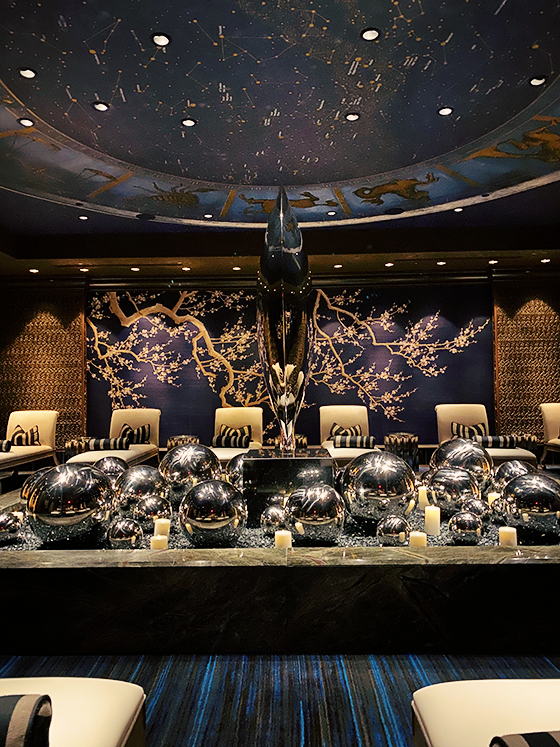 Lobby at The Spa at the Wynn Hotel Las Vegas